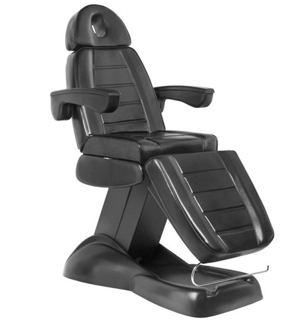 Električna kozmetička stolica Lux, crna