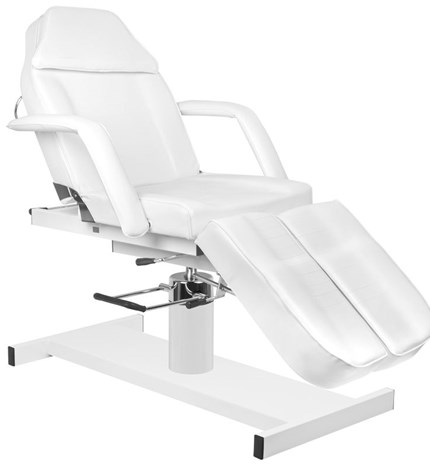 Hidraulična kozmetička stolica 210C pedi, bijela