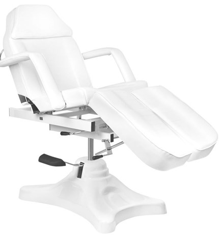 Hidraulična kozmetička stolica 234C pedi, bijela