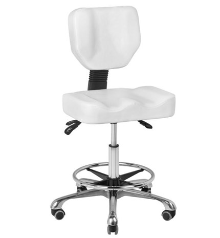 Kozmetički stolac A-4299, bijeli