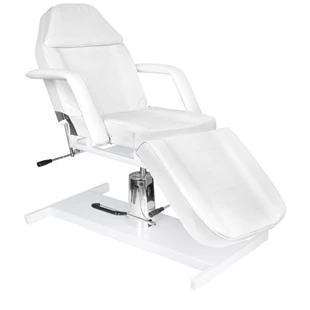 Hidraulična kozmetička stolica. Basic 210, bijela