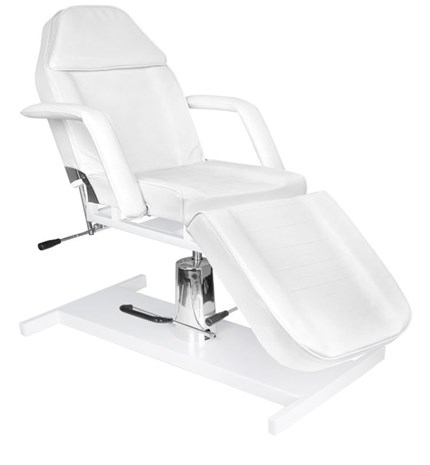 Hidraulična kozmetička stolica. Basic 210, bijela