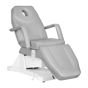 Sillon Električna kozmetička stolica Soft, 1 motor, siva