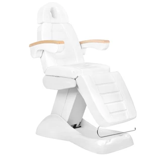 Električna kozmetička stolica Lux, grijana, bijela