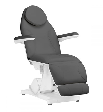 Električna kozmetička stolica Sillon Basic, 3 motora, siva