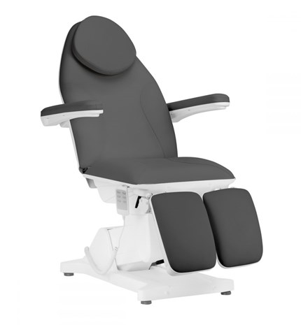 Električna kozmetička stolica Sillon Basic pedi, 3 motora, siva