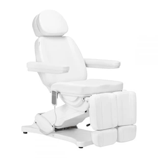 SILLON CLASSIC električna kozmetička stolica pedi s 2 motora, bijela