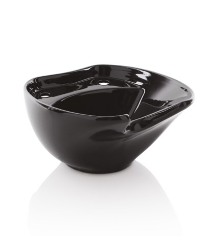 Ceramic basin Black