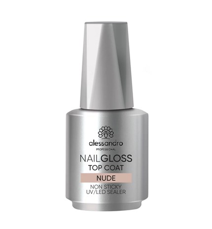 Nail gloss top coat NON STICKY NUDE 10 ml
