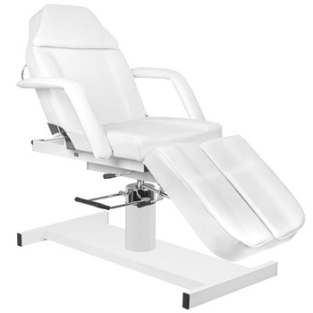 Hidraulična kozmetička stolica 210C pedi, bijela