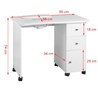 Drveni radni stol s apsorberom 011B