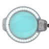 Moonlight 8012/5" crna led svjetiljka s povećalom i bazom