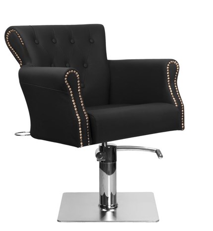 frizerska stolica BER 8541, crna