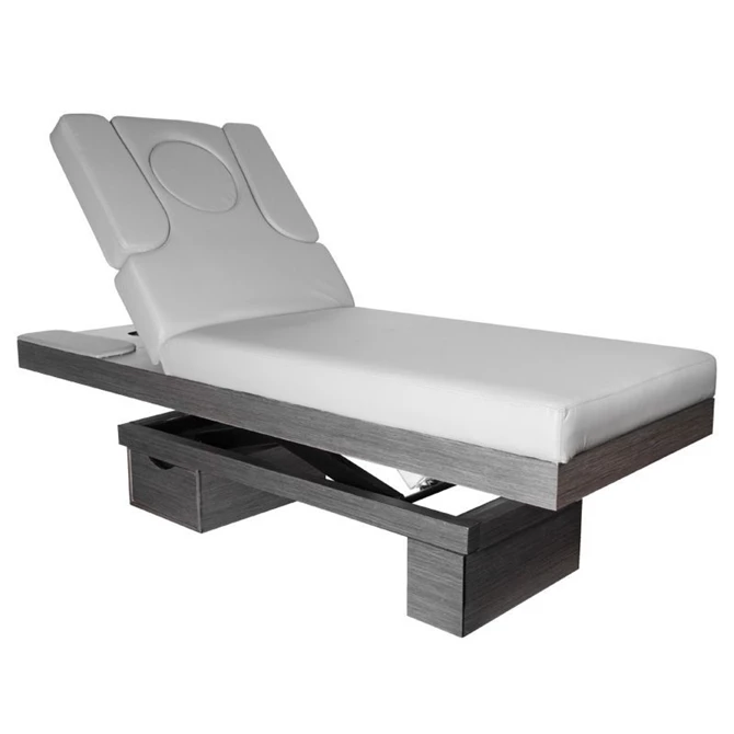 Spa beauty krevet 815B, svijetleće sivo drvo, grijani