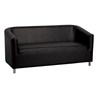 Sofa za čekaonicu M021, crna