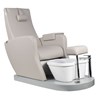 Spa stolica za pedikuru 016B, siva