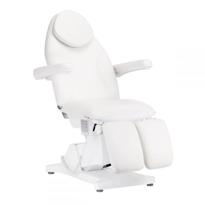 Električna kozmetička stolica Sillon Basic pedi, 3 motora, bijela
