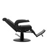 Brijačka stolica Continental, crna