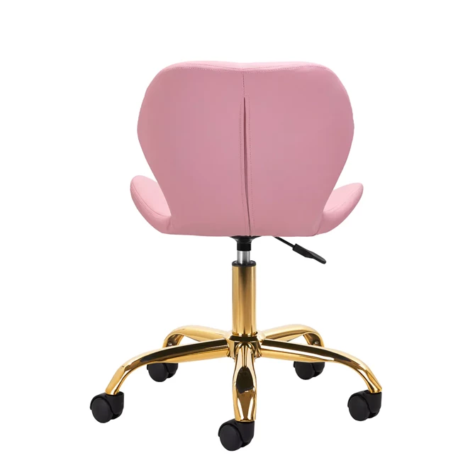 Kozmetička radna stolica QS-06G, roza