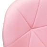 Kozmetička radna stolica QS-06G, roza