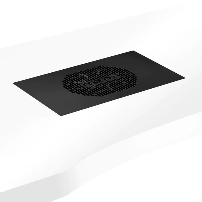 Stol za manikuru sa usisavačem Momo 04, crne noge