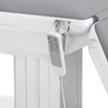 Električna kozmetička stolica SILLON Eclipse, 3 motora, siva