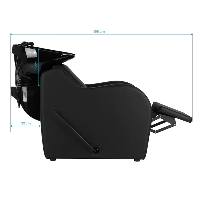 Frizerski glavoper Carmen, crni