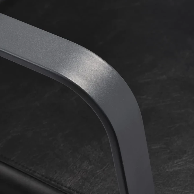 Frizerska stolica Porto, crno-siva