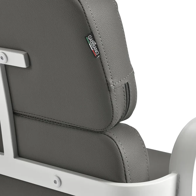 Frizerska stolica Porto, sivo-bijela