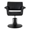 Frizerska stolica Lucca, crna