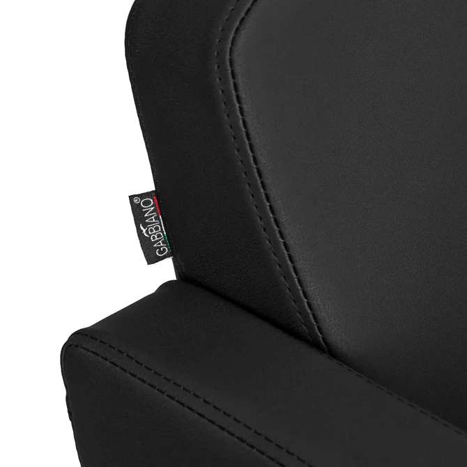 Frizerska stolica Elda, crna