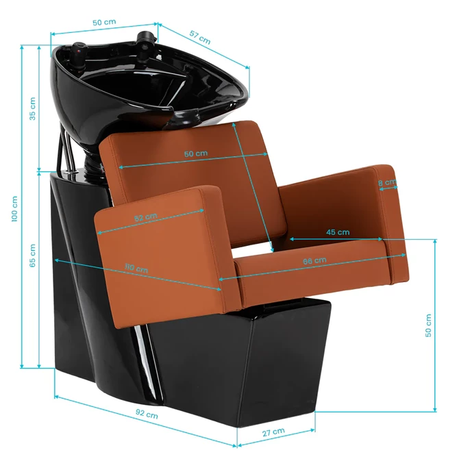 Frizerski glavoper Vitoria, smeđi