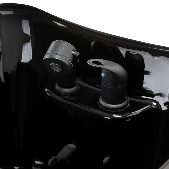 Frizerski glavoper Elda, crni