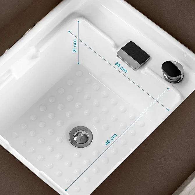 Head Spa krevet Bali, smeđi