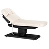 Spa krevet Sillon Relax s crnom bazom, krem