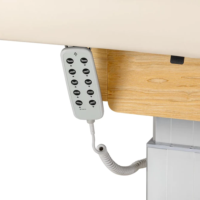 SPA krevet Sillon Comfort sa svijetlosmeđom bazom, krem