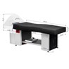 Head Spa krevet 017, crni
