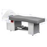 Head Spa krevet 017, sivi