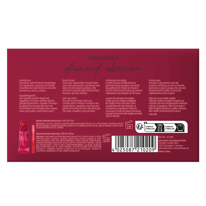 Diamond Obsession hand and nail care set 