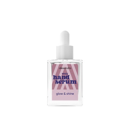 Alessandro cozy vanilla  glow & shine serum za ruke, 30 ml