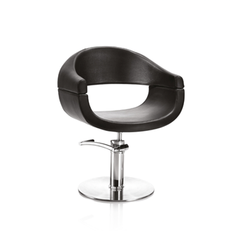 Frizerska stolica ženska HAIR QUEEN Round base