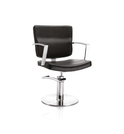 Frizerska stolica ženska HAIR ALPHA Round base