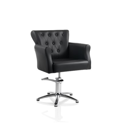 Frizerska stolica ženska HAIR THRONE Star-shaped base