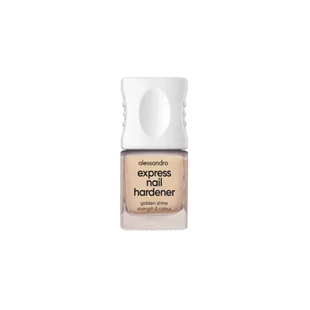 Lak za učvršćivanje noktiju / Express Nail Hardener Golden Shine, 10 ml 