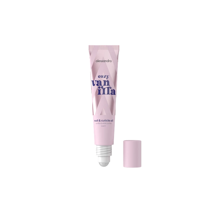 Alessandro cozy vanilla nail & cuticle oil 15 ml