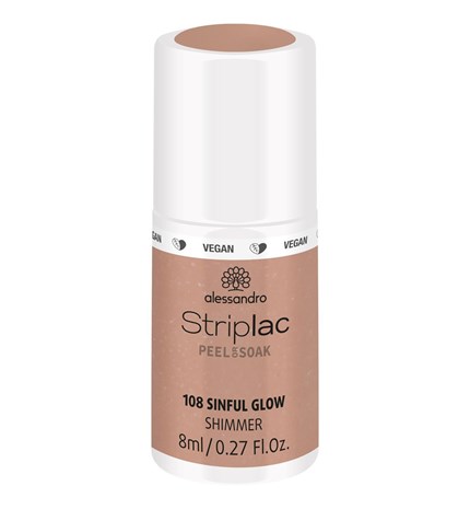 Striplac 2.0 PEEL OR SOAK  Sinful Glow 8 ml