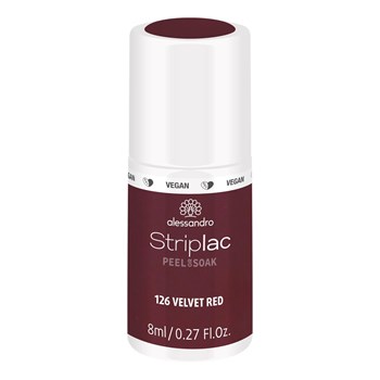 Striplac 2.0 PEEL OR SOAK Velvet Red 8 ml
