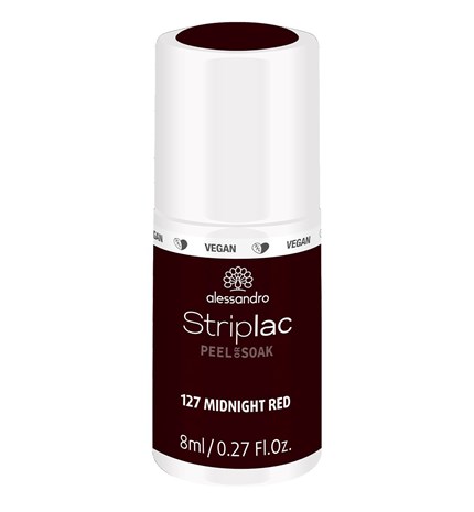 Striplac 2.0 PEEL OR SOAK  Midnight Red 8 ml