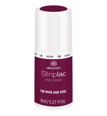 Striplac 2.0 PEEL OR SOAK  Wine And Soul 8 ml