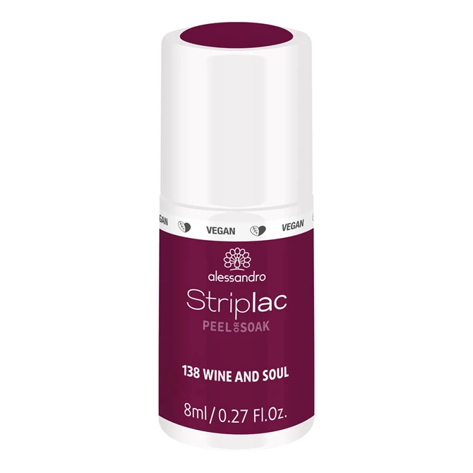 Striplac 2.0 PEEL OR SOAK  Wine And Soul 8 ml